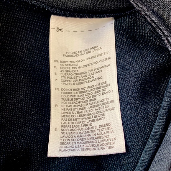 COPY - 2 for $15 bundle Reebok Play black built in bra tank top like new - Picture 5 of 5